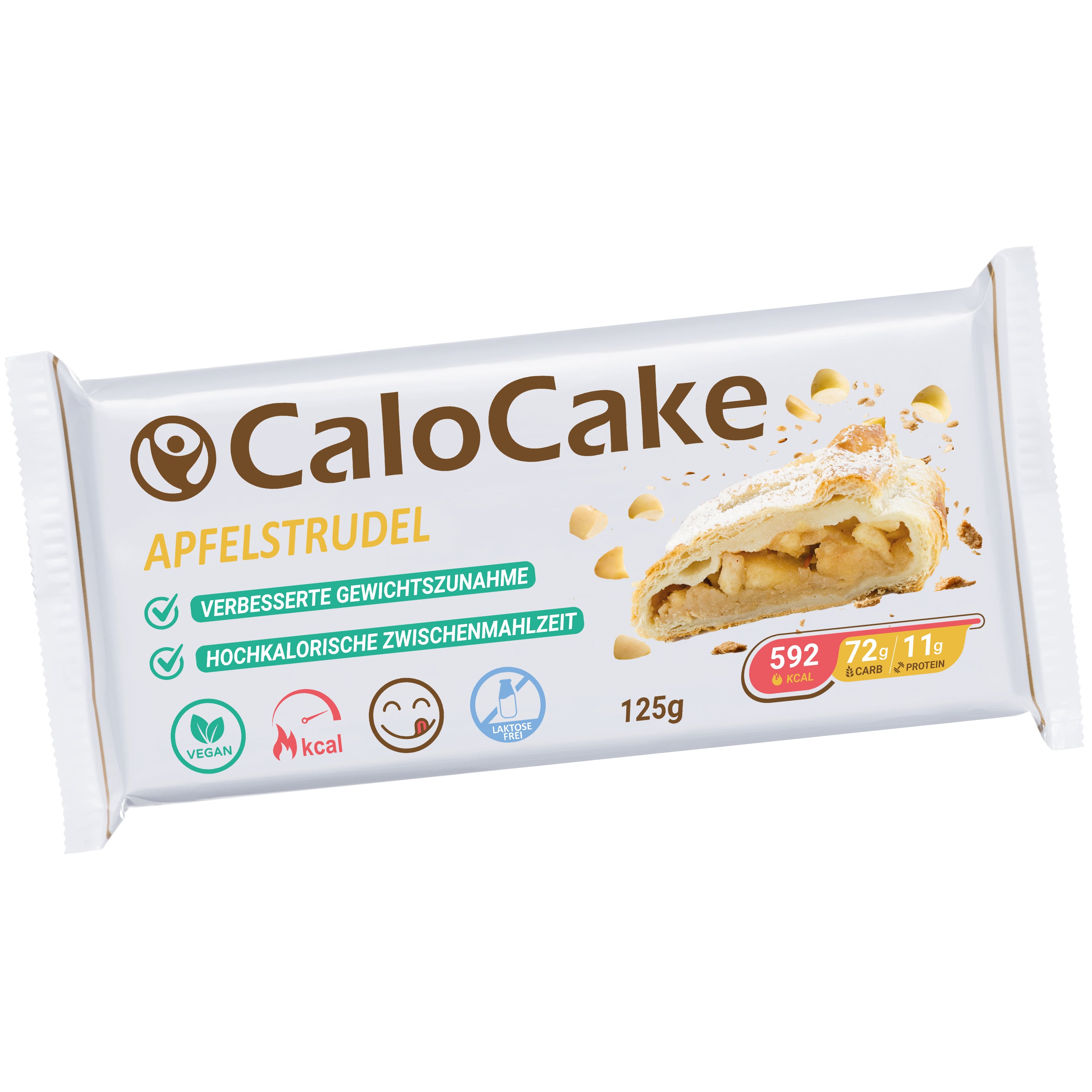 Ausdauer- & Energieriegel mit viel Protein & Kalorien | Mahlzeiten Riegel vegan & laktosefrei | CaloCake 24er Box