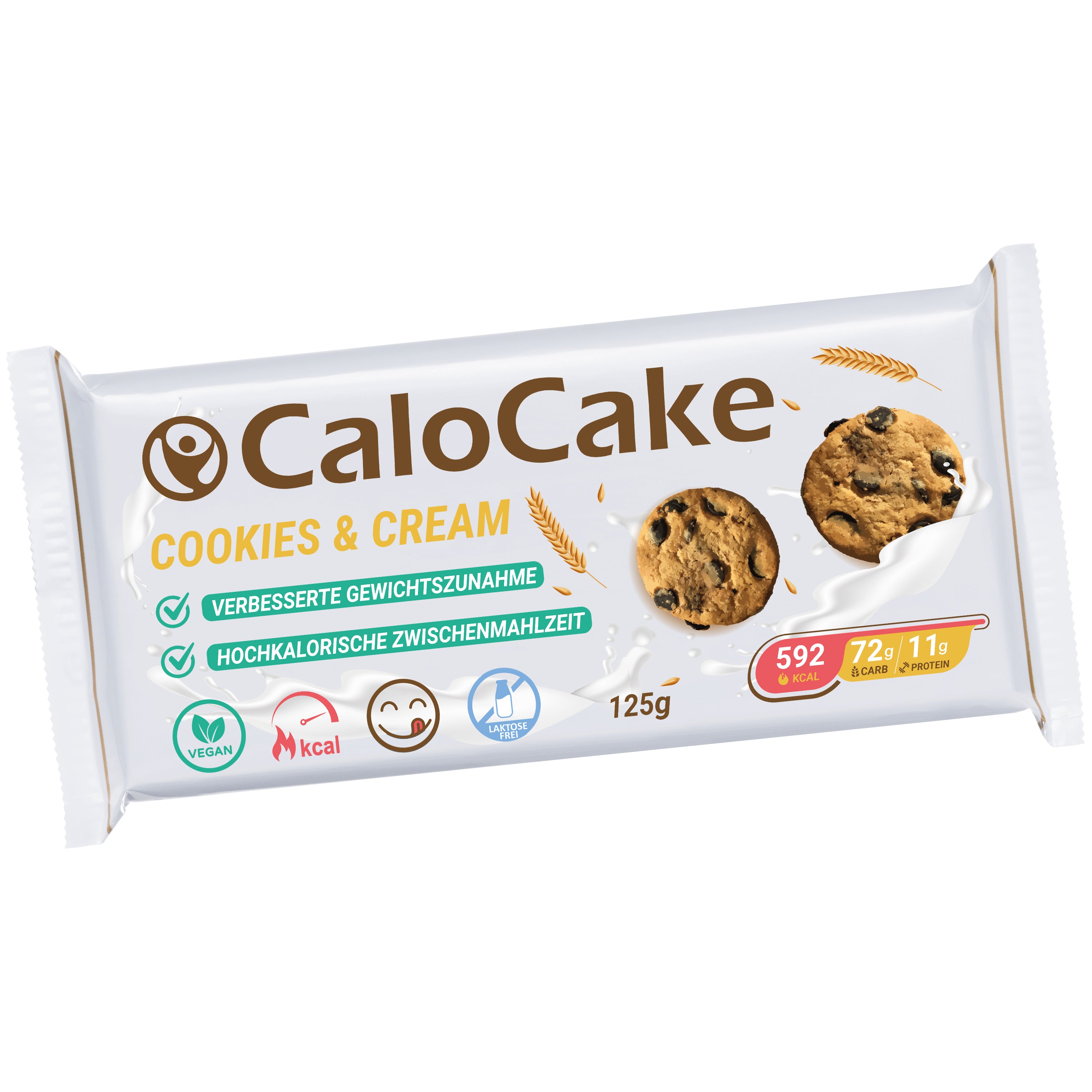 Ausdauer- & Energieriegel mit viel Protein & Kalorien | Mahlzeiten Riegel vegan & laktosefrei | CaloCake 24er Box