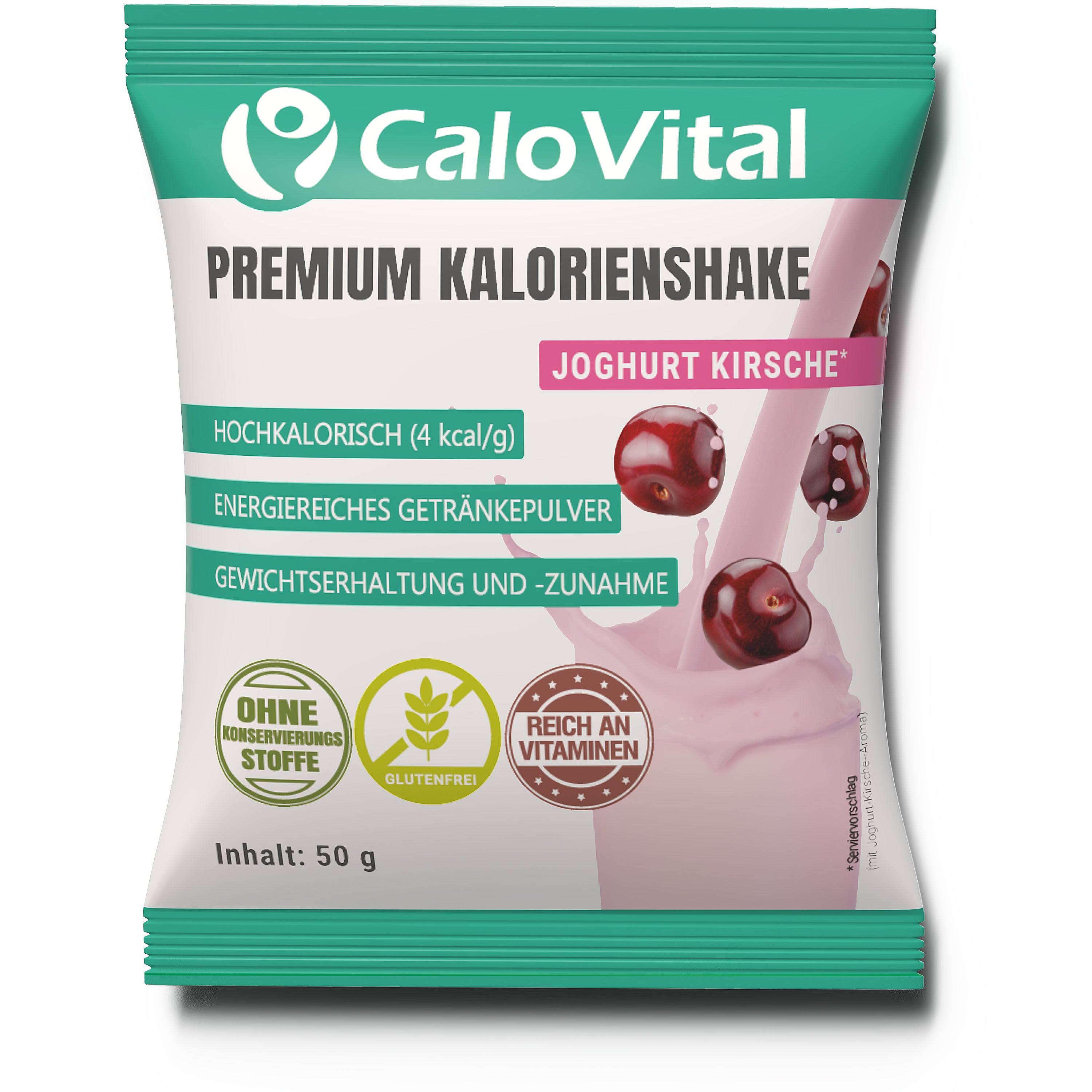 CaloVital Probierpaket: Hochkalorische Trinknahrung für schnelle Gewichtszunahme | 50g Pulverbeutel als Sparbundle