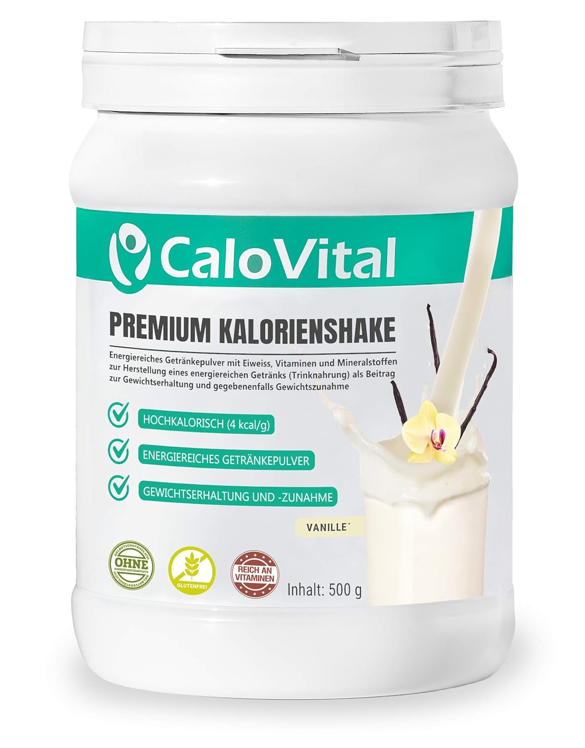 Hochkalorische Trinknahrung für Gewichtszunahme CaloVital